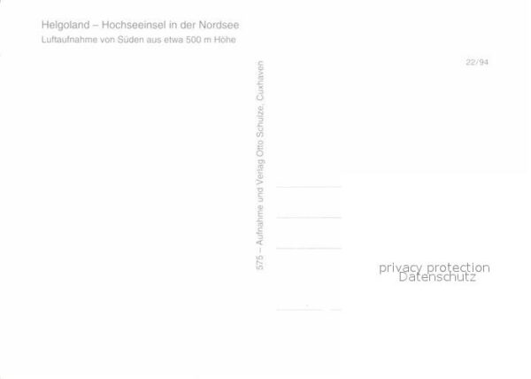 Helgoland Fliegeraufnahme – Bild 2