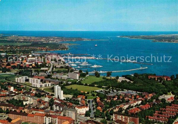 Wik Fliegeraufnahme mit Kieler Förde