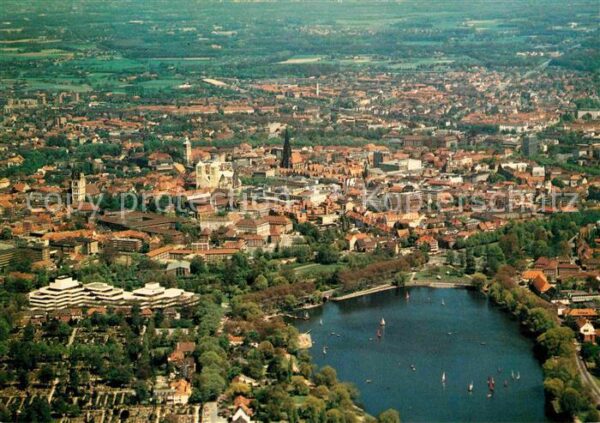 Muenster Westfalen Fliegeraufnahme
