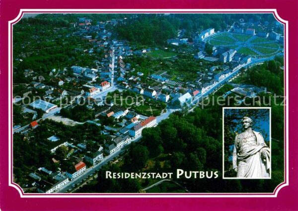 Putbus Ruegen Fliegeraufnahme Residenzstadt