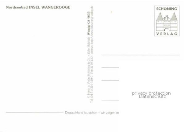 Wangerooge Nordseebad Fliegeraufnahme – Bild 2