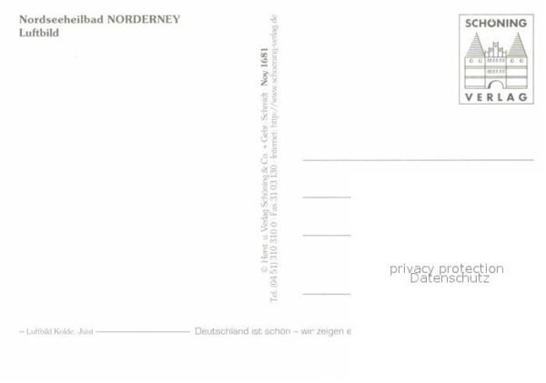 Norderney Nordseebad Fliegeraufnahme – Bild 2