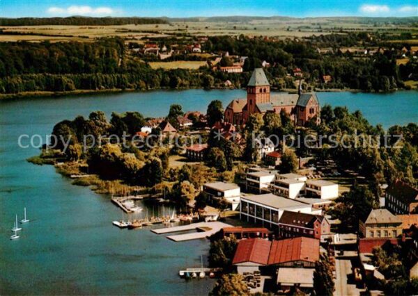 Ratzeburg Fliegeraufnahme Domhalbinsel