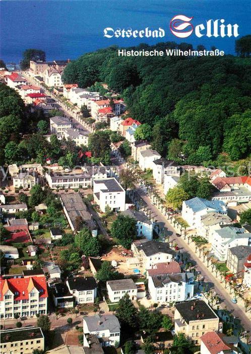 Sellin Ruegen Fliegeraufnahme Wilhelmstrasse