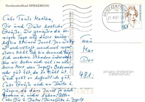 Spiekeroog Fliegeraufnahme – Bild 2