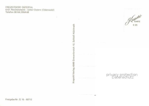 Reichelsheim Odenwald Fliegeraufnahme Freizeitdorf Ostertal – Bild 2
