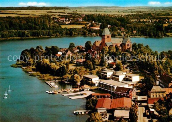Ratzeburg Fliegeraufnahme Domhalbinsel