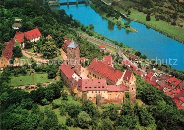 Rothenfels Unterfranken Fliegeraufnahme Burg am Main