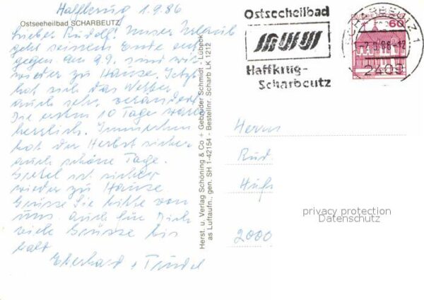Scharbeutz Ostseebad Fliegeraufnahme – Bild 2