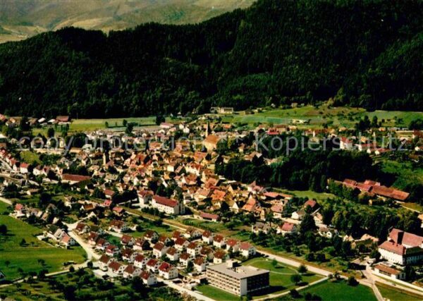 Zell Harmersbach Fliegeraufnahme