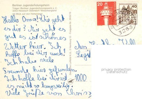 Hessisch Oldendorf Fliegeraufnahme Berliner Jugenderholung – Bild 2