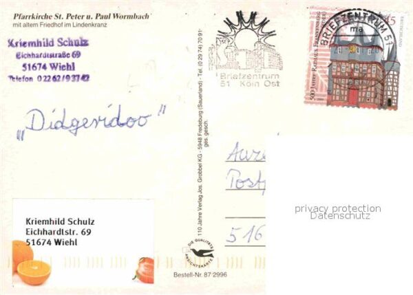 Wormbach Schmallenberg Fliegeraufnahme Pfarrkirche St. Peter u – Bild 2
