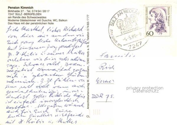 Bergfelden Pension Kimmich – Bild 2