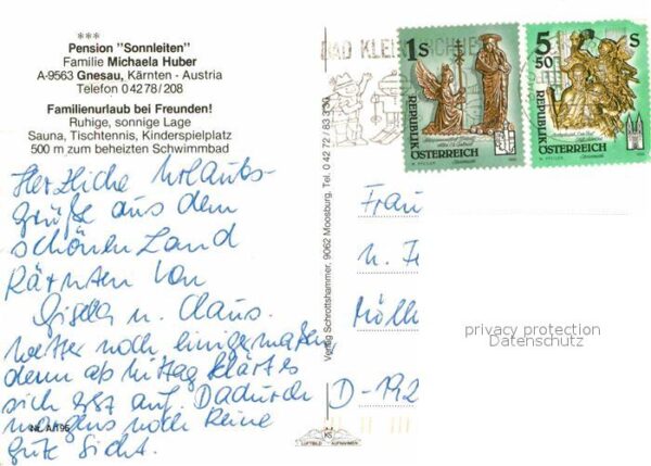 Gnesau Pension Sonnleiten – Bild 2