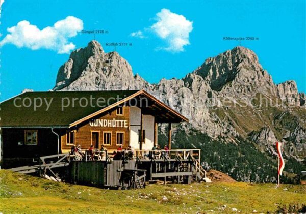 Tannheim Tirol Gundhütte