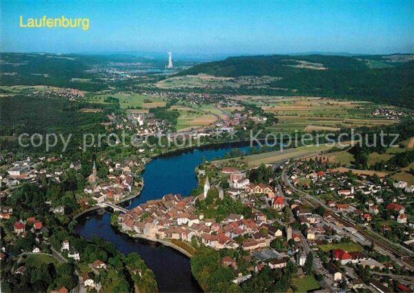 Laufenburg Baden Fliegeraufnahme