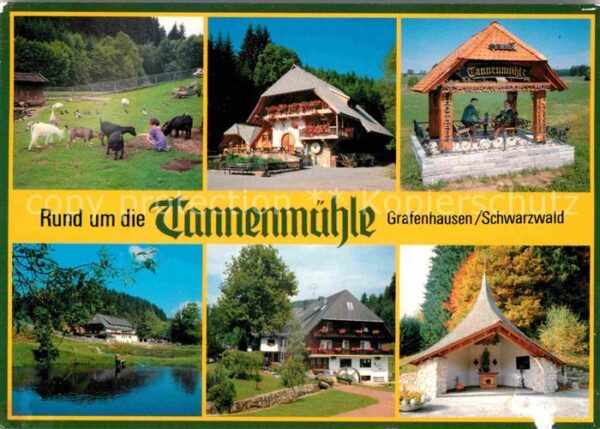 Grafenhausen Schwarzwald Gasthaus Tannenmühle