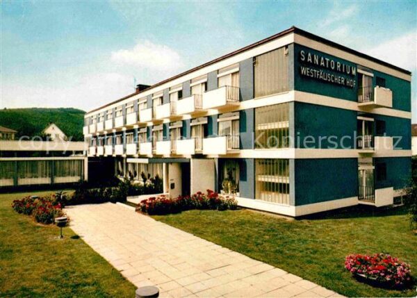 Bad Wildungen Reinhardshausen Sanatorium Westfälische