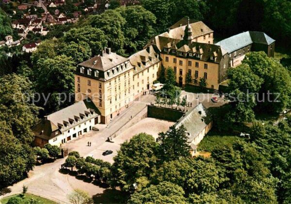 Bad Laasphe Fliegeraufnahme Schloß Wittgenstein