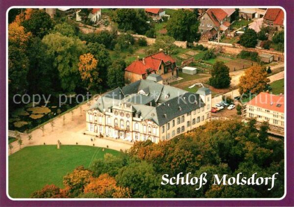 Molsdorf Fliegeraufnahme Lustschloß