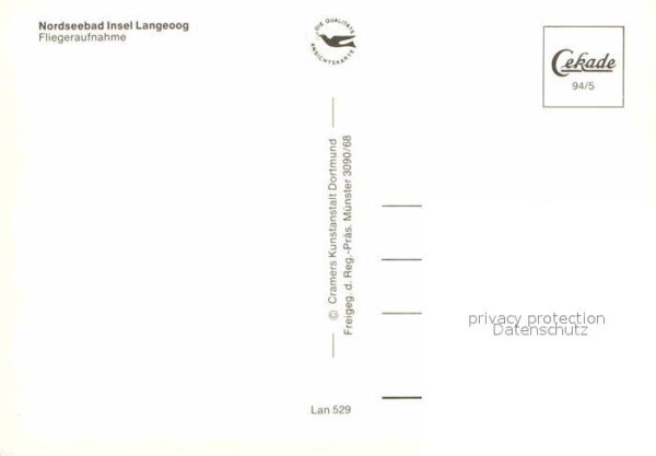 Langeoog Nordseebad Fliegeraufnahme – Bild 2