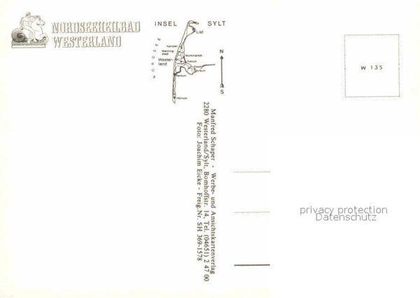 Westerland Sylt Fliegeraufnahme mit Strand – Bild 2