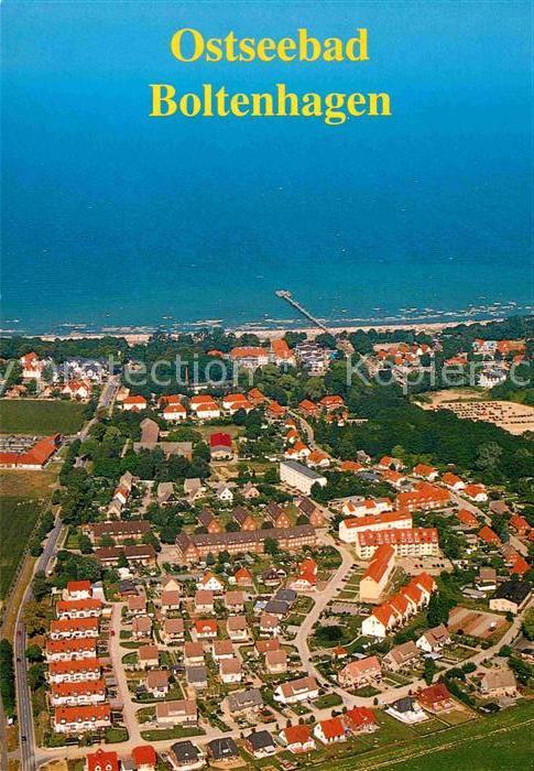 Boltenhagen Ostseebad Fliegeraufnahme mit Strand und Seebrück