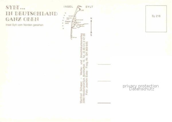 Sylt Fliegeraufnahme von Norden – Bild 2