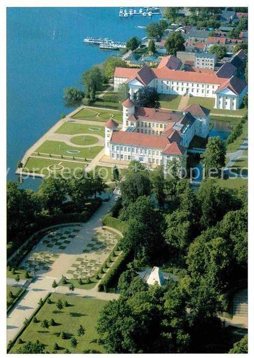 Rheinsberg Fliegeraufnahme Schloss Kavalierhaus Th