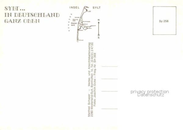 Sylt Fliegeraufnahme Vergleich 1969 und 1989 – Bild 2
