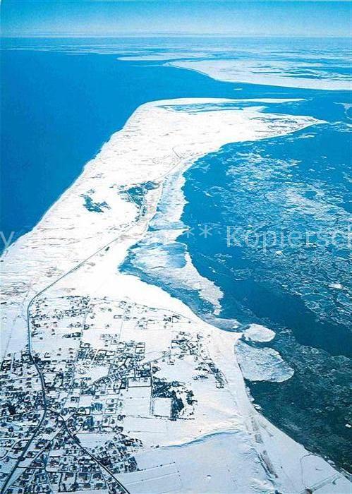 Sylt Fliegeraufnahme mit Kampen mit Insel Rö