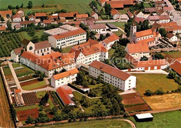 Straubing Fliegeraufnahme Alterhofen Franziskaner