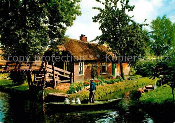 Giethoorn Haus am Kanal