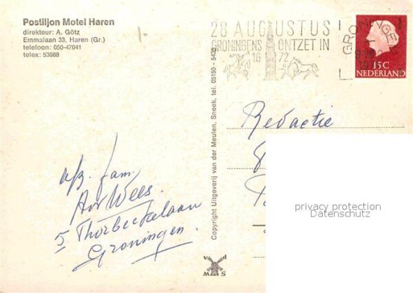 Haren Groningen Postiljon Motel Haren – Bild 2
