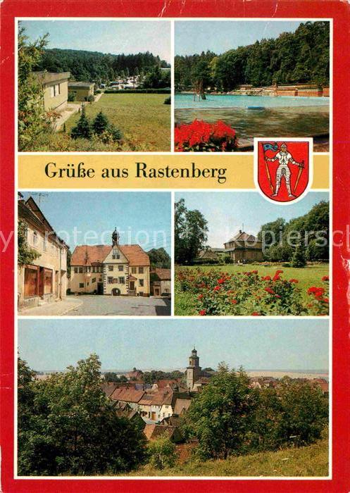 Rastenberg Bungalowsiedlung Freibad Rathaus Kultur