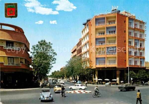 Marrakech Marrakesch Mohamed V Avenue