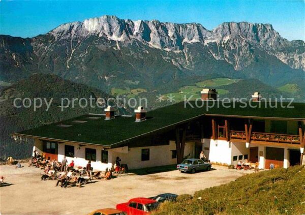Berchtesgaden Berggaststätte Oberahornkaser