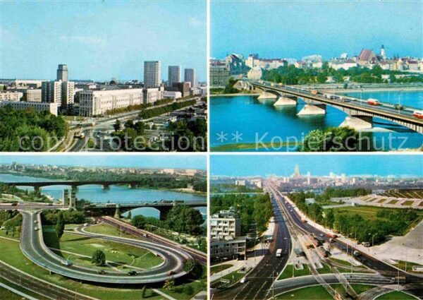 Warszawa Teilansichten Brücke