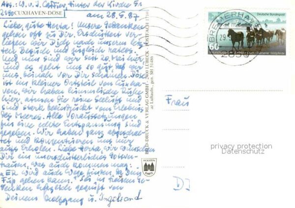 Cuxhaven Doese Nordseebad Fliegeraufnahme – Bild 2