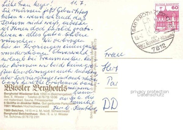 Belchen Baden Wissler Berghotels – Bild 2