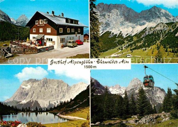 Ehrwald Tirol Gasthof Alpenglühn Gondelbahn