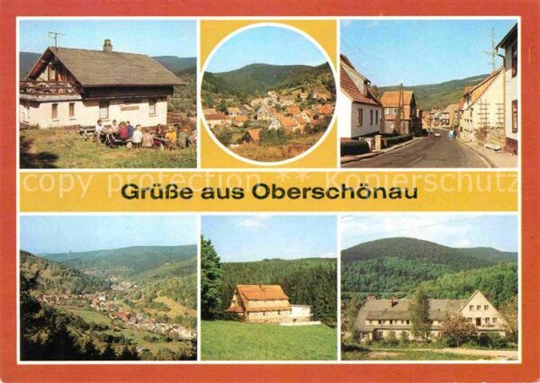 Oberschoenau Thueringen Wanderhütte Am Hermannsberg Ernst Thälm