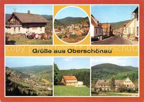 Oberschoenau Thueringen Wanderhütte Am Hermannsweg Ernst Thälma