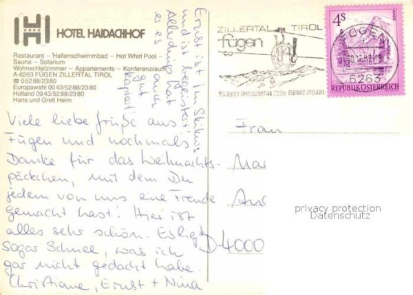 Fuegen Hotel Heidachhof – Bild 2