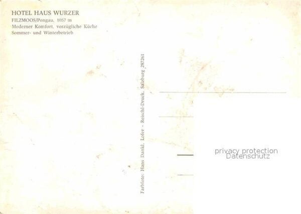 Filzmoos Hotel Haus Wurzer – Bild 2