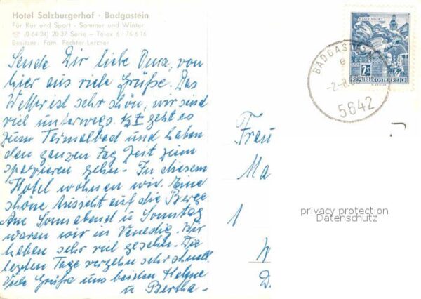 Badgastein Hotel Salzburgerhof – Bild 2