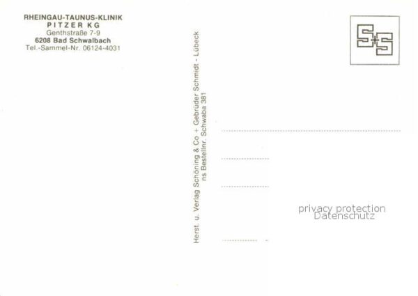 Bad Schwalbach Rheingau Taunus Klinik – Bild 2