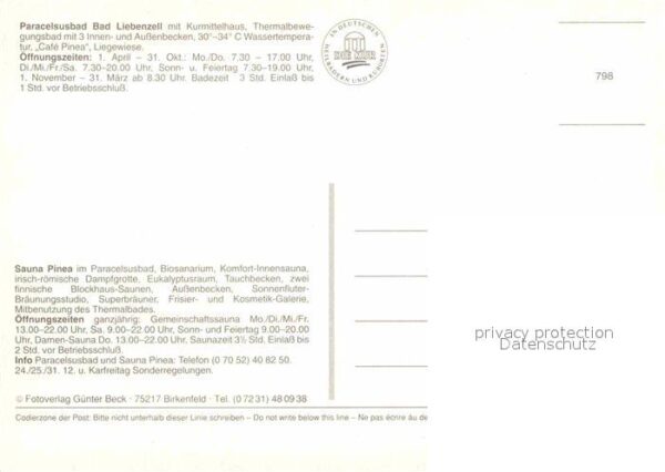 Bad Liebenzell Paracelsusbad – Bild 2