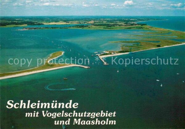 Schleimuende Vogelschutzgebiet Maasholm Fliegeraufna