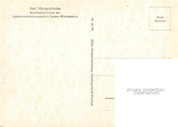 Bad Mergentheim Stoffwechselklinik – Bild 2
